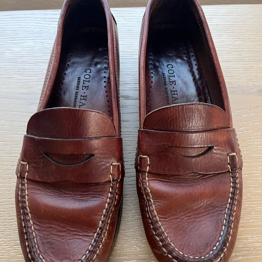 Cole Haan Brown Leather Loafers